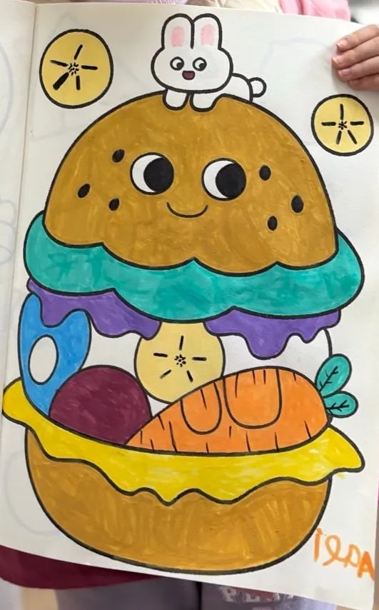 汉堡和冰淇淋