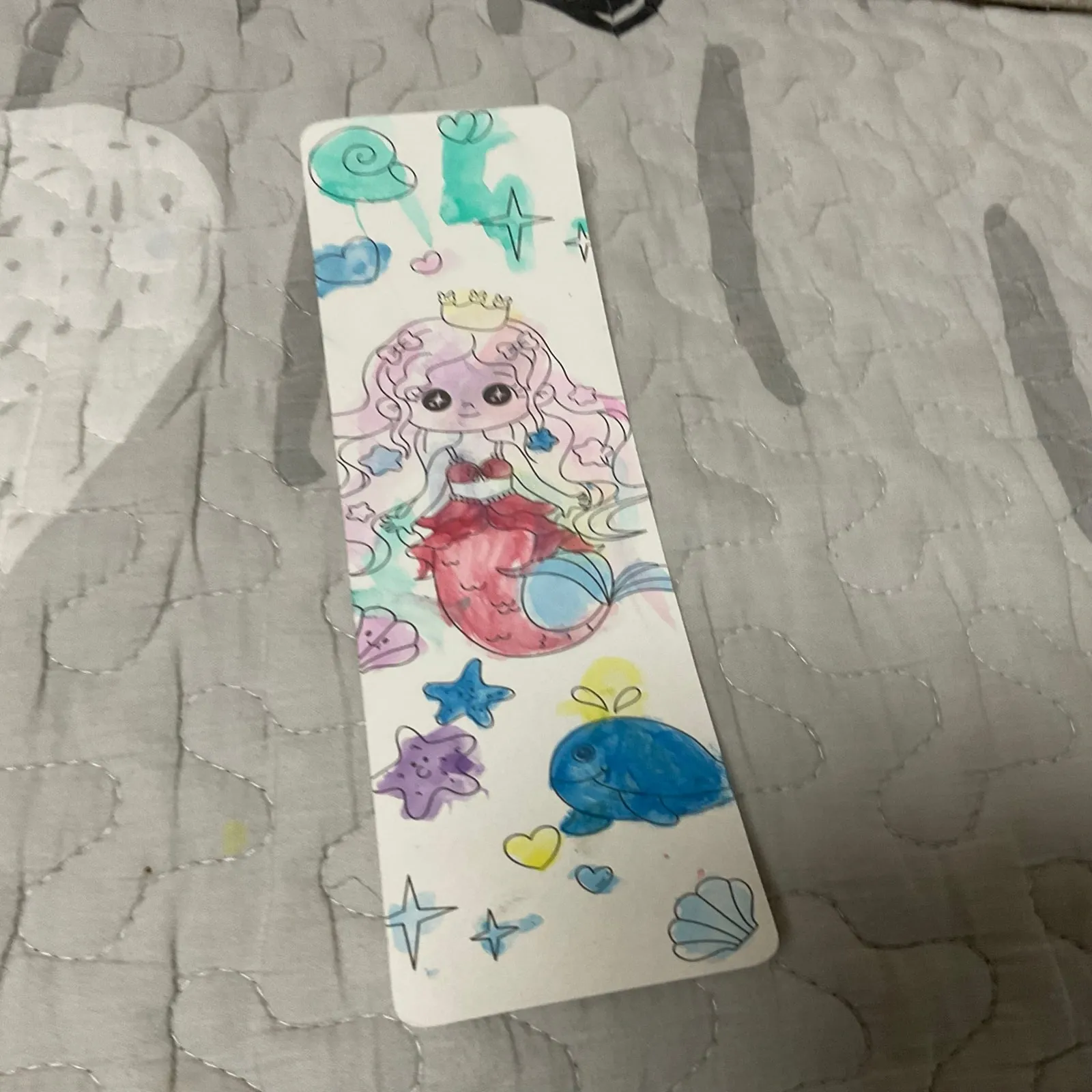 美人鱼书签