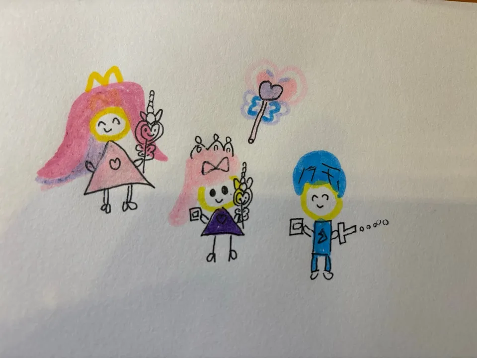 爸爸、妈妈、还有我
