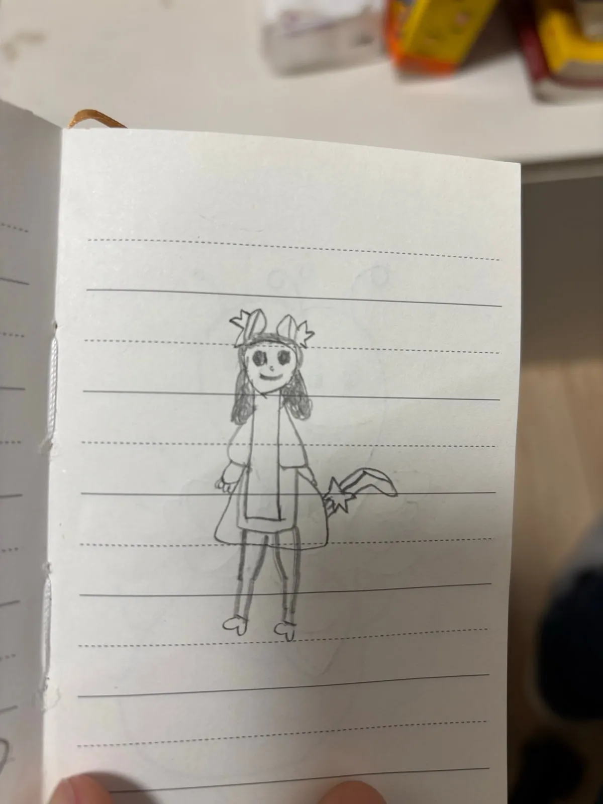 树叶鹿角姑娘