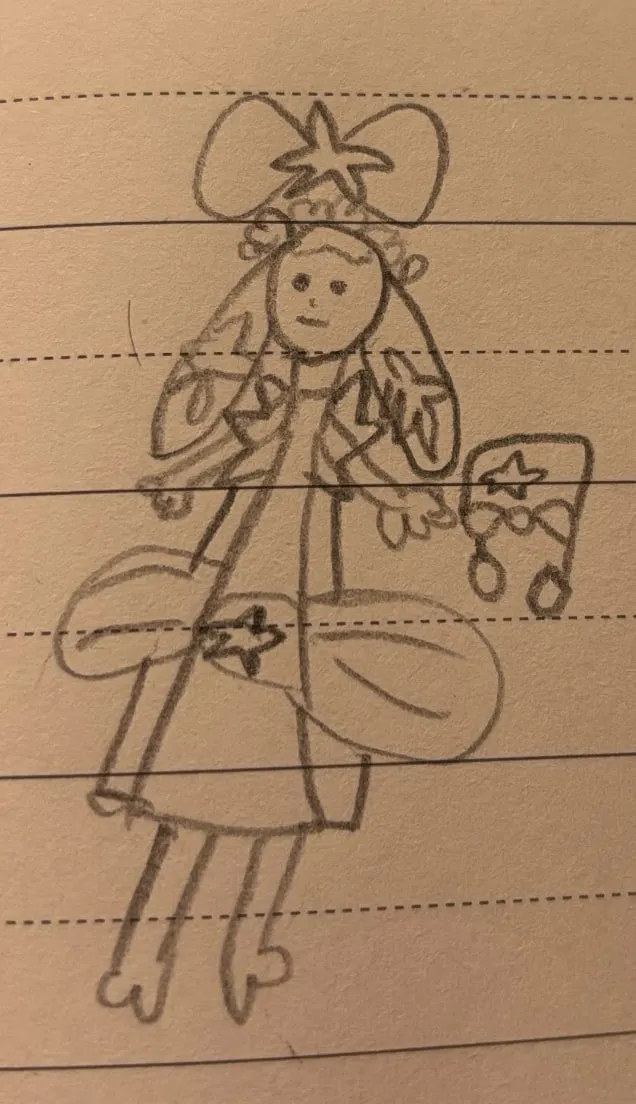 小天使（线稿）